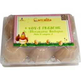 Fresh eggs 6 pcs - Carmelita