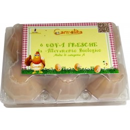 Uova fresche 6pz - Carmelita